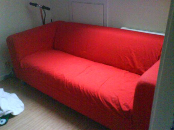 3 sitts soffa köpt på IKEA
