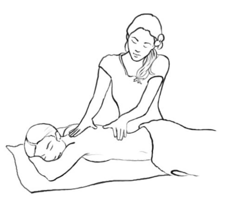 Massage, som en del i min utbildning - Stockholm