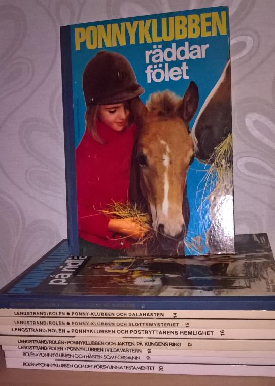 Wahlström  ponnyklubb  årsböcker