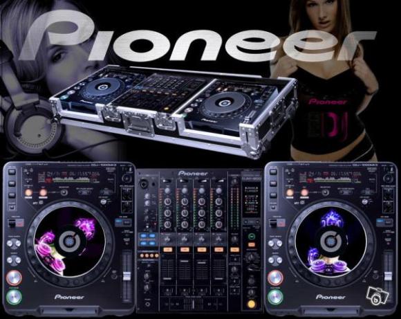 Pioneer CDJ1000 DJM800 +case NEDSATT 13.000:-