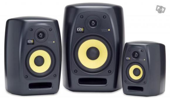 KRK Super-studio-högtalare med förstärkare i
