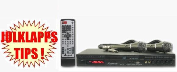Karaoke / Multimedia DVD-spelare