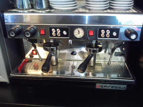 espresso dubbel cafe maskin