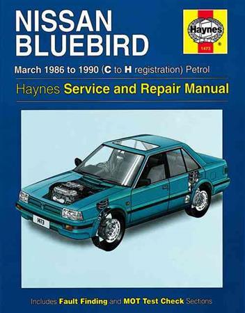 Nissan  Bluebird  reparations  handbok
