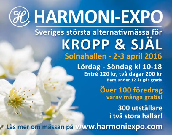 Harmoni-Expo - Största Alternativmässan för Kropp & Själ