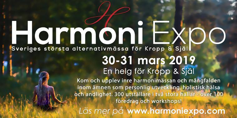 HarmoniExpo - Sveriges största alternativmässa för Kropp & Själ