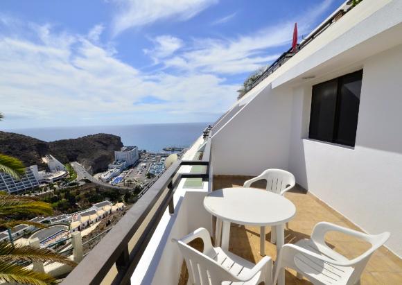 Gran Canaria -Puerto Rico Trevlig lägenhet med fantastisk utsikt