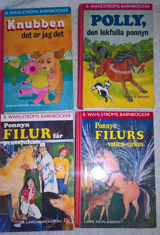 Wahlströms barnböcker  fr.  70 - talet