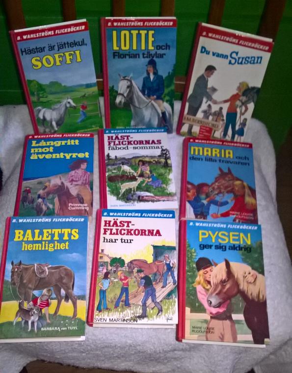 Wahlströms flickböcker  (fr 70 - talet )