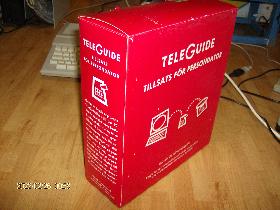 teleguide terminal  (lagad)  650:-  trasig  300:- och TG pc tillsats (modem) i kartong 150:-